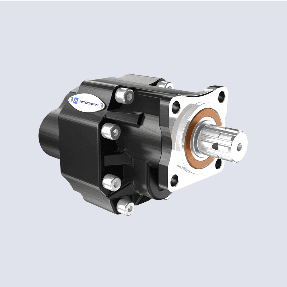 Dişli Pompa 105 CC - Çift Arka Port - 4H ISO (DM)