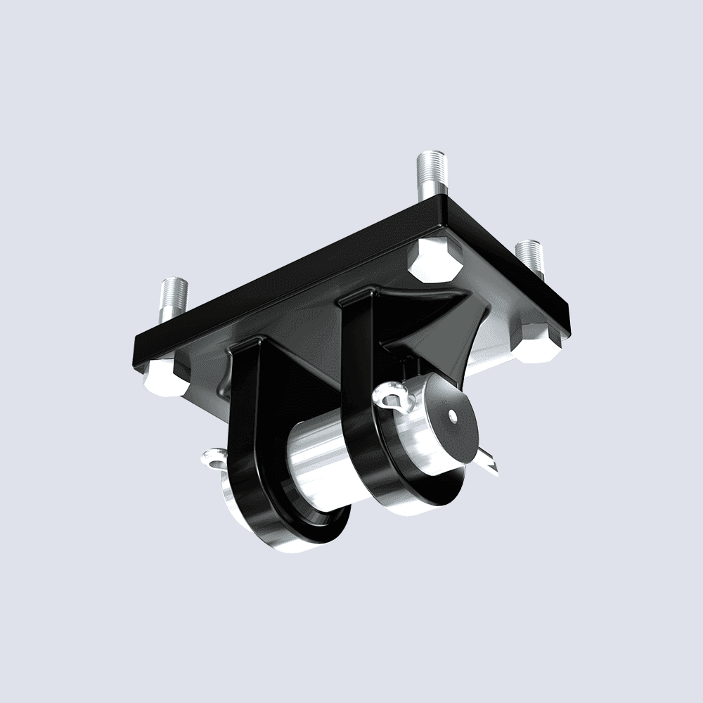 TOP MOUNTING PIN KIT (M16 x 2 x Ø50 x 75 WITH EYE SPACER)