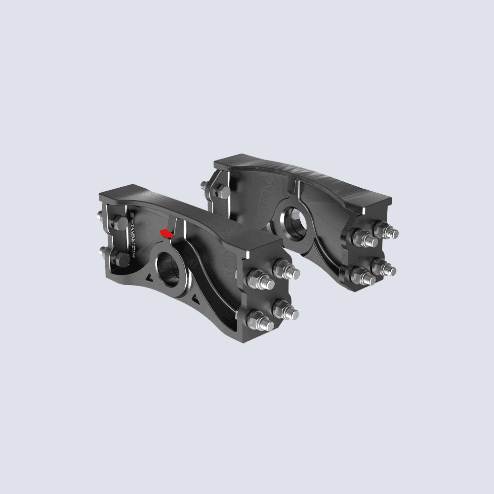 CHASSIS BRACKET KIT HM12 Ø60 x 368