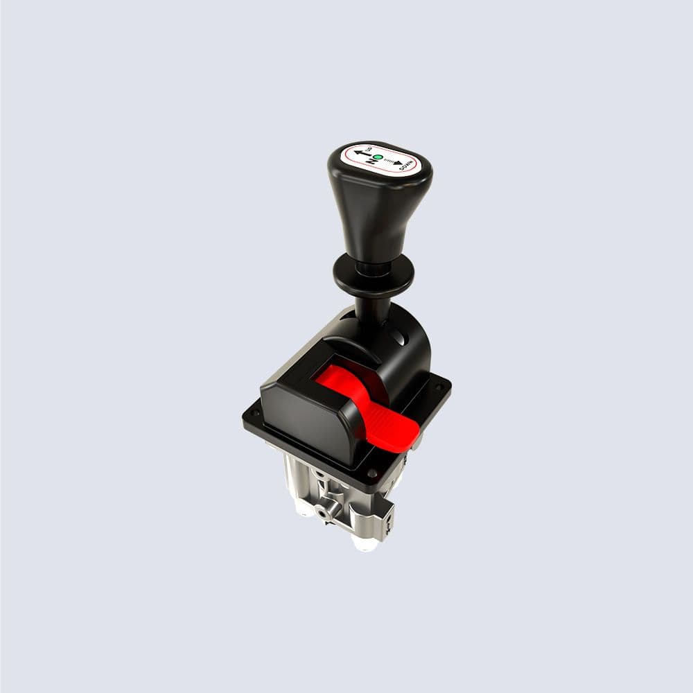 AIR CONTROL VALVE (WITH PTO SWITCH AND CONNECTORS - WITHOUT SLOT IN TIPPING & LOWERING MODE)