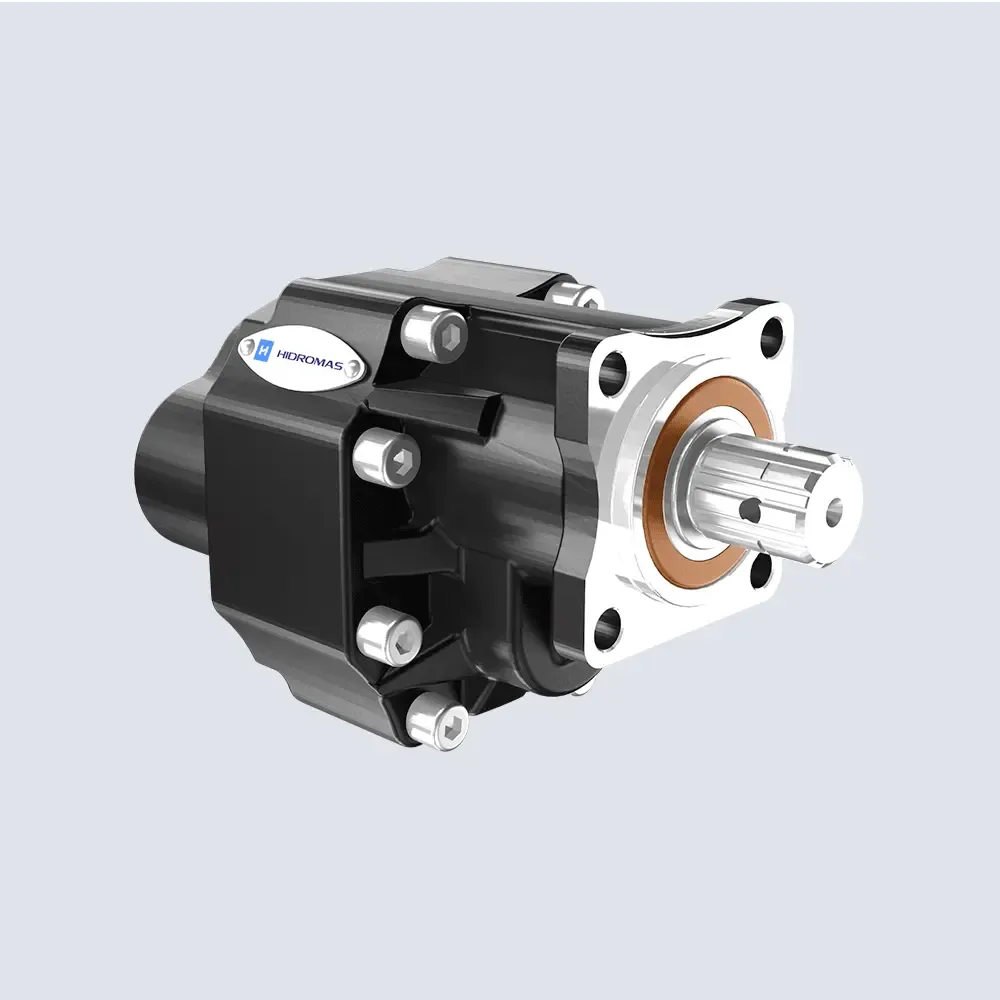 125 CC BI-ROTATIONAL GEAR PUMP-4H ISO (REAR PORT)