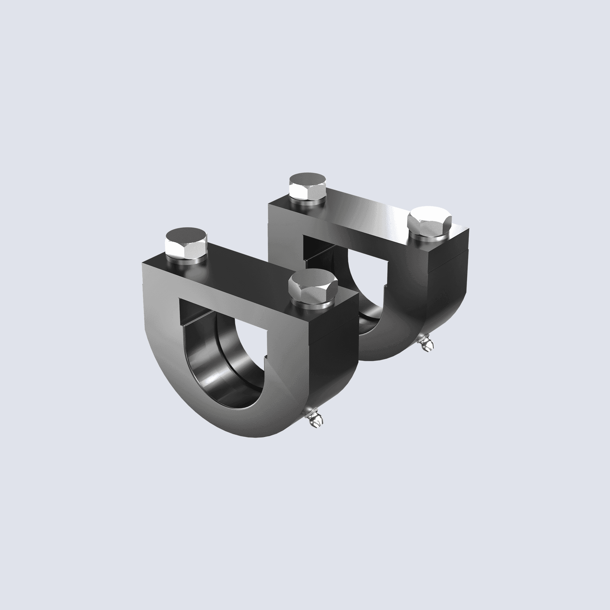 UBS WELDABLE BRACKET KIT Ø50 x 106 x 39