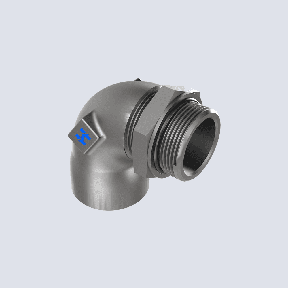 SUCTION ELBOW ADAPTOR KIT (G1 1/2" BSPOT L.NUT-G1 1/2" BSPIT)