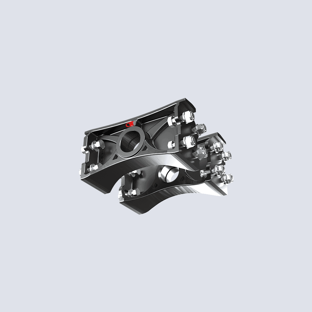 CHASSIS BRACKET KIT HM11 Ø60 x 286