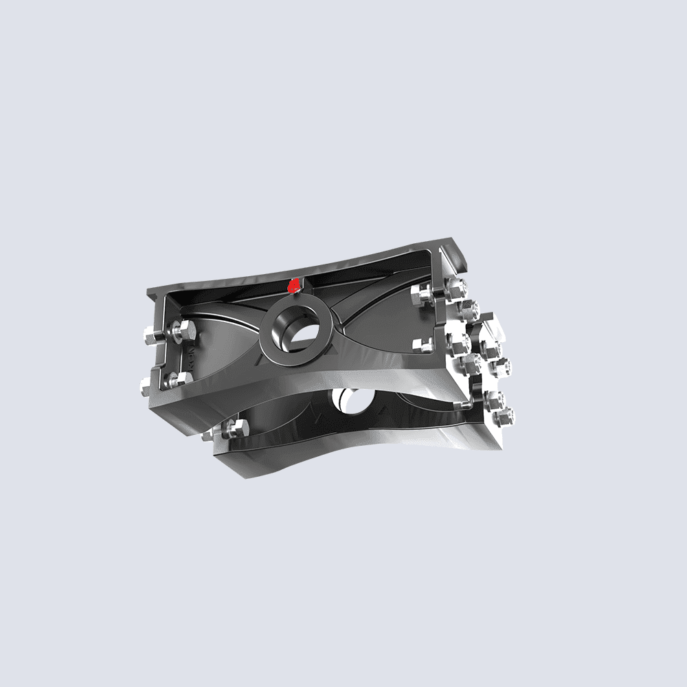 CHASSIS BRACKET KIT HM11 Ø60 x 368