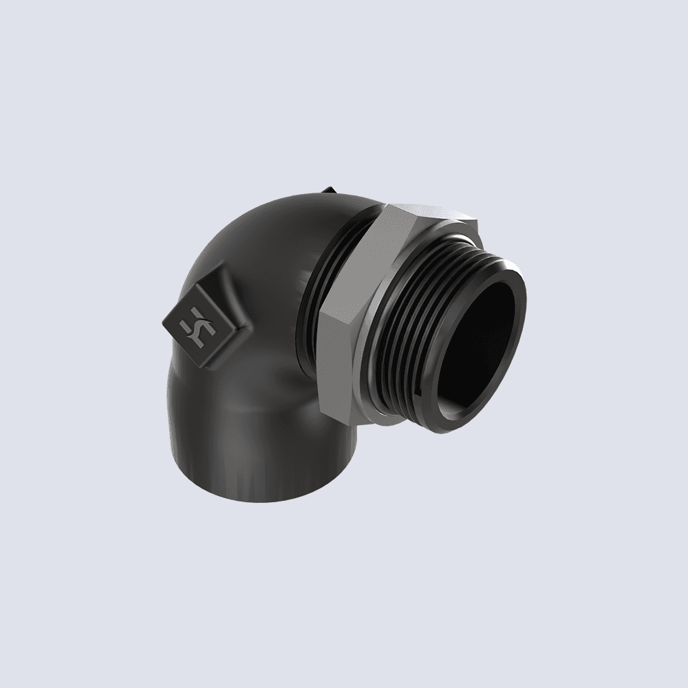 SUCTION ELBOW ADAPTER KIT (G1" BSPOT L.NUT - G1 1/4" BSPIT)